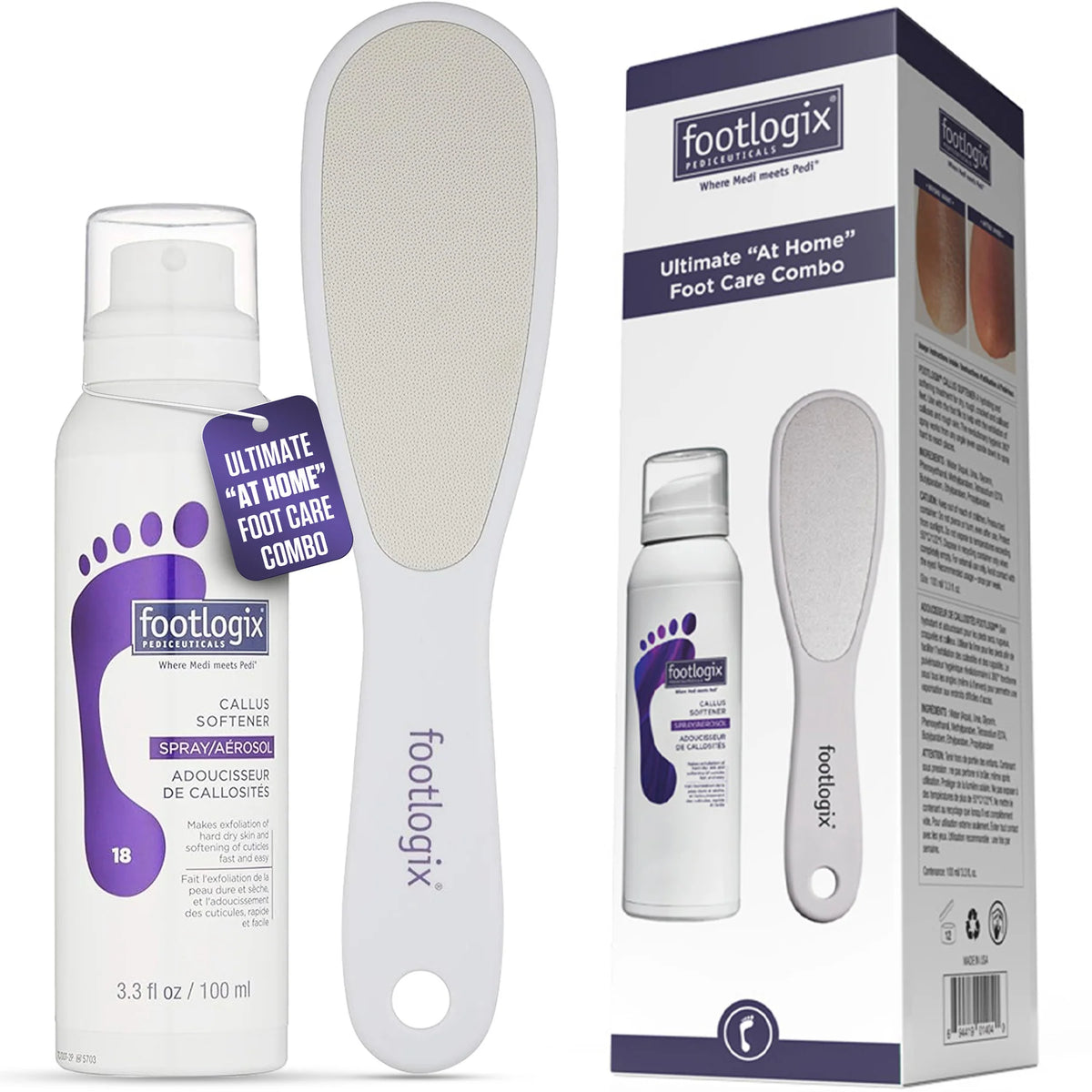 Ultimate At-Home Foot Care Combo – Callus Softener & Foot File