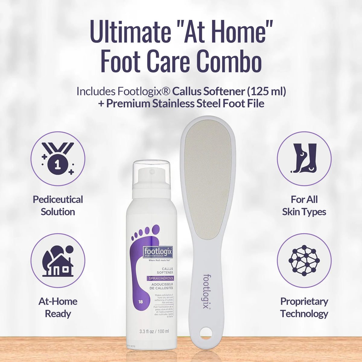 Ultimate At-Home Foot Care Combo – Callus Softener & Foot File