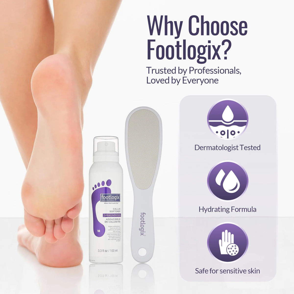 Ultimate At-Home Foot Care Combo – Callus Softener & Foot File